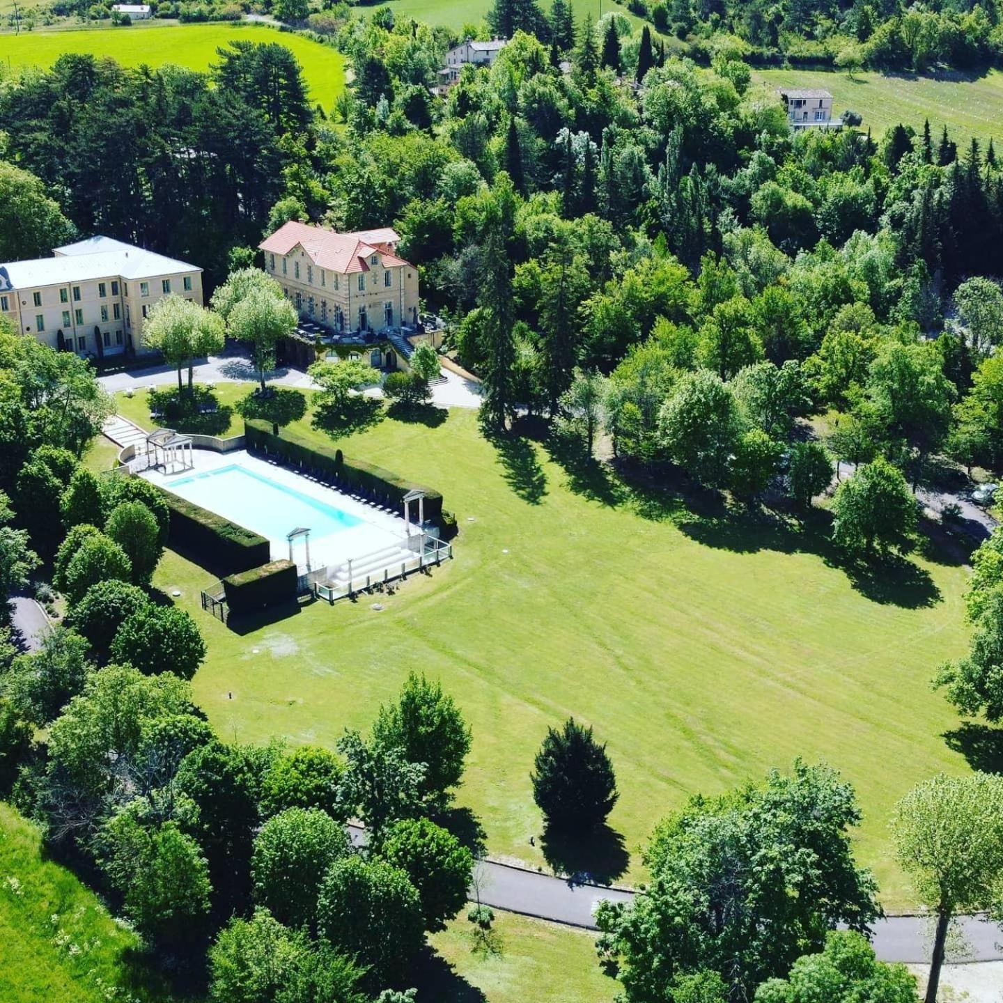 Chateau Des Gipieres Bij De Mont Ventoux Montbrun-les-Bains Exterior foto