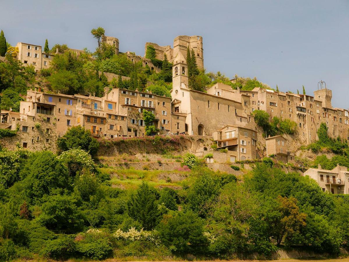 Chateau Des Gipieres Bij De Mont Ventoux Montbrun-les-Bains Exterior foto